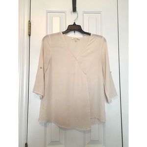 Sheer Cream Blouse
